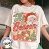 Vintage T Shirt Retro Santa Claus Design Comfort Colors Christmas Shirt with Hot Cocoa and Gingerbread Theme for Winter Celebrations 20 vintage t shirt retro santa claus design comfort colors christmas shirt with hot cocoa and gingerbread theme for winter celebrations vm7zm