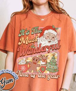 vintage t shirt retro santa claus design with hot cocoa and gingerbread for christmas celebrations ttqfn