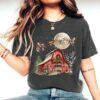 vintage t shirt santa cow christmas shirt comfort colors funny holiday design for cow lovers farm theme apparel 8byhx