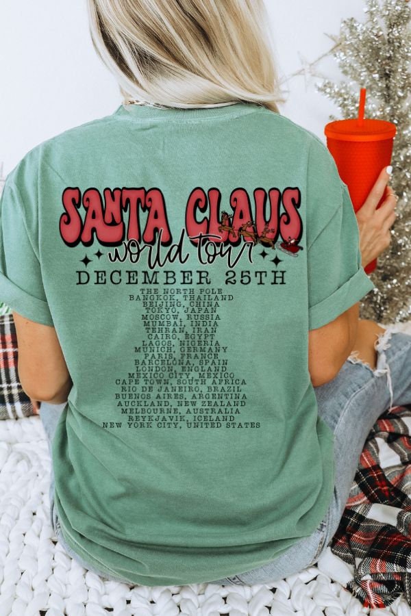 vintage t shirt santa tour comfort colors tee retro christmas design for holiday apparel and festive celebrations mh4w2
