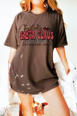 vintage t shirt santa tour comfort colors tee retro christmas design for holiday apparel and festive celebrations uu8zy