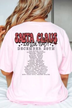vintage t shirt santa tour comfort colors tee retro christmas design for holiday apparel and festive celebrations vmrif