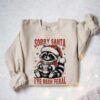 vintage t shirt sorry santa ive been feral raccoon funny christmas shirt retro design for holiday humor and seasonal fun maugy