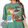 vintage t shirt stars hollow christmas festival comfort colors shirt with winter festival design and tv show inspired theme 2wimh