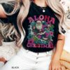 vintage t shirt surfing santa aloha christmas tee hawaiian style mele kalikimaka funny christmas shirt for holiday parties ridqz