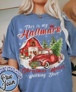 vintage t shirt this is my hallmark christmas movie watching tee unisex winter apparel for holiday celebrations and festive gatherings 0xpcg