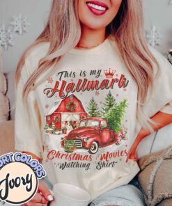 vintage t shirt this is my hallmark christmas movie watching tee unisex winter apparel for holiday celebrations and festive gatherings k9kvi