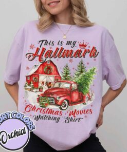 vintage t shirt this is my hallmark christmas movie watching tee unisex winter apparel for holiday celebrations and festive gatherings m5bry