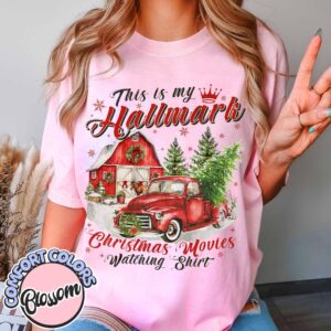 vintage t shirt this is my hallmark christmas movie watching tee unisex winter apparel for holiday celebrations and festive gatherings pplcs