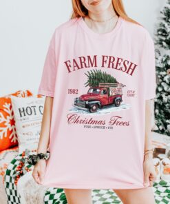 vintage t shirt vintage farm fresh christmas trees crewneck retro holiday apparel rustic xmas tree design for festive celebrations zvqkv scaled