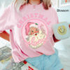 vintage t shirt womens retro pink santa claus tee comfort colors christmas shirt family holiday apparel for festive occasions aoz2i