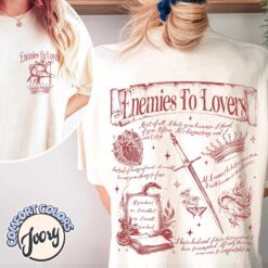 Vintage T Shirts Enemies To Lovers Shirt The Wicked King Quote Elfhame Dark Romance Design Comfortable Colors