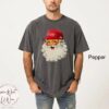 vintage t shirts funny christmas shirt comfort colors trump santa tee oversized political xmas t shirt for holiday celebrations 96gcc
