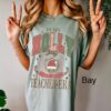 Vintage T Shirts Funny Christmas Teacher Shirt In My Holly Jolly Teacher Era Comfort Colors Tee for School Party and Holiday Celebrations 17 vintage t shirts funny christmas teacher shirt in my holly jolly teacher era comfort colors tee for school party and holiday celebrations salhh