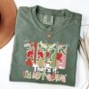 vintage t shirts funny elf t shirt by comfort colors retro style for women casual christmas apparel yk99e