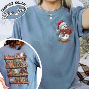 vintage t shirts funny librarian shirt with snowman design for book lovers and library enthusiasts ideal for christmas celebrations xvwz9