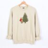 vintage winnie the pooh christmas sweatshirt classic pooh sweater with christmas tree design for holiday celebrations i074o scaled