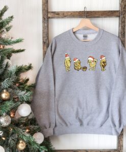 vintage winnie the pooh christmas sweatshirt classic pooh sweater with christmas tree design for holiday celebrations idmnf scaled