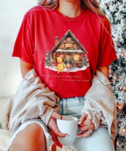 vintage winnie the pooh christmas t shirt featuring piglet design for a classic holiday look yvpol scaled