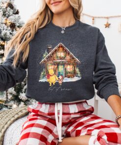 vintage winnie the pooh sweatshirt featuring piglet and friends for holiday celebrations in classic style ikokv scaled