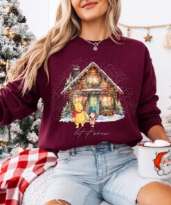 vintage winnie the pooh sweatshirt featuring piglet and friends for holiday celebrations in classic style pfqr3 scaled