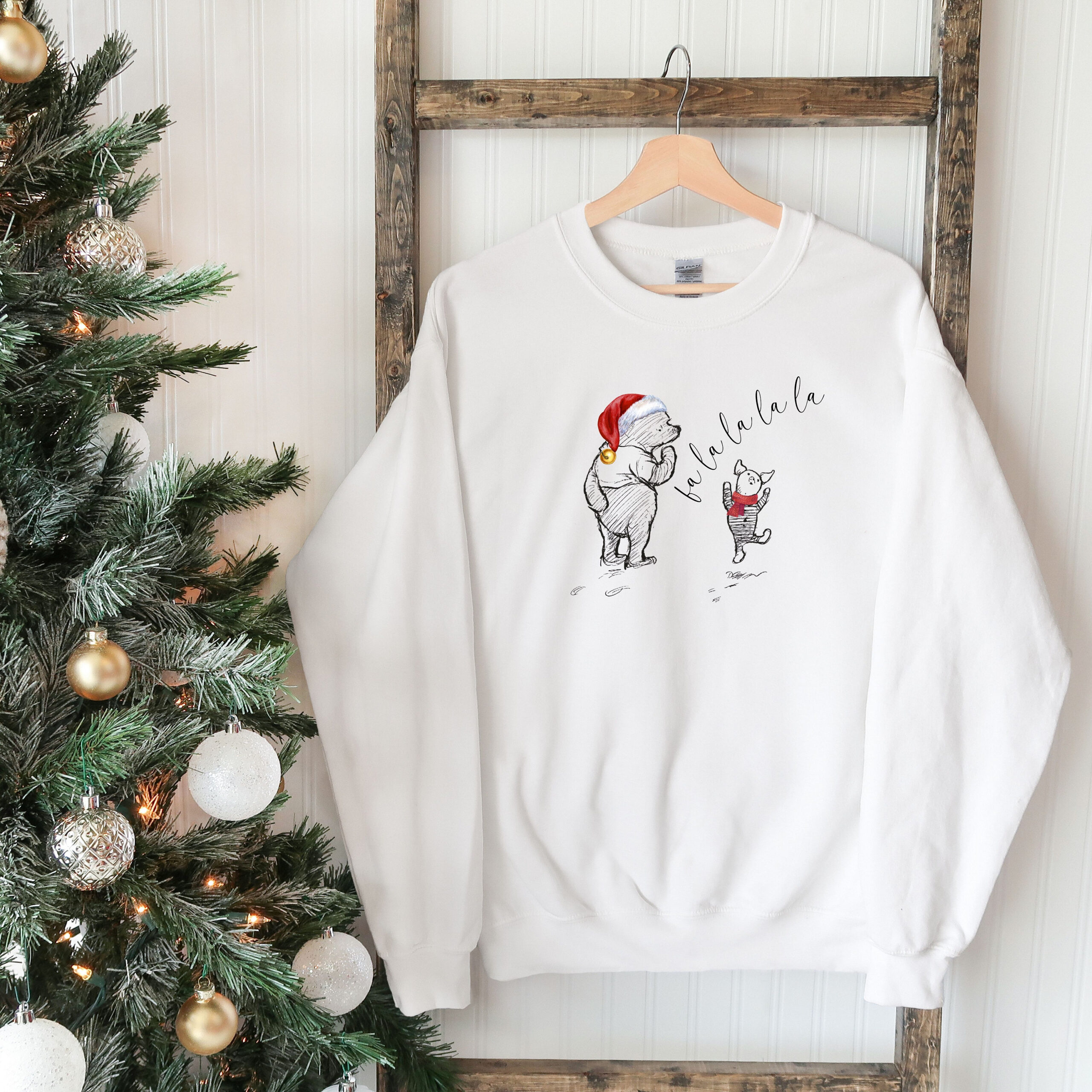 vintage winnie the pooh sweatshirt featuring pooh and piglet for christmas classic comfort colors t shirt style bd5ec scaled