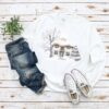 vintage winter wonderland sweatshirt with peace design for holiday season and winter scene comfort xxtbh