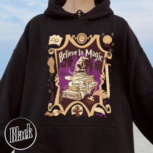 vintage wizard castle book sweatshirt for book lovers featuring enchanting design and cozy fit ideal for casual wear mxtxa