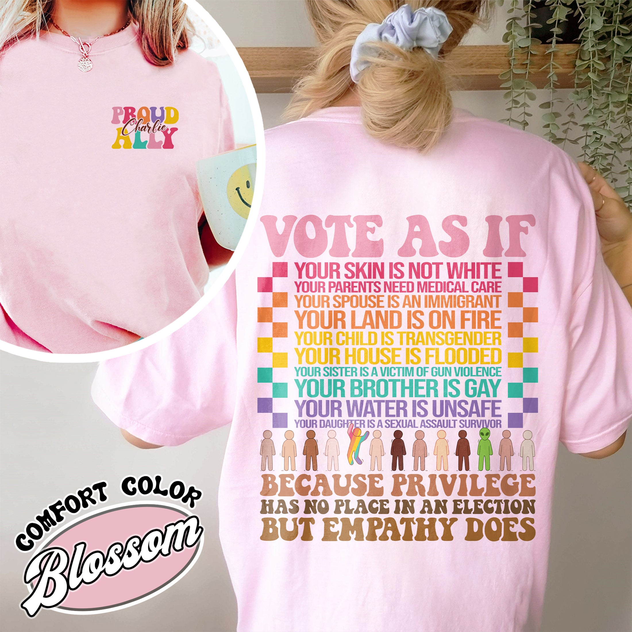 Vote As if Comfort Colors Shirt - Vintage LGBTQ Womens Pride 2024 T-Shirt Proud Ally Vote Shirt 7 vote as if comfort colors shirt vintage lgbtq womens pride 2024 t shirt proud ally vote shirt 98yry