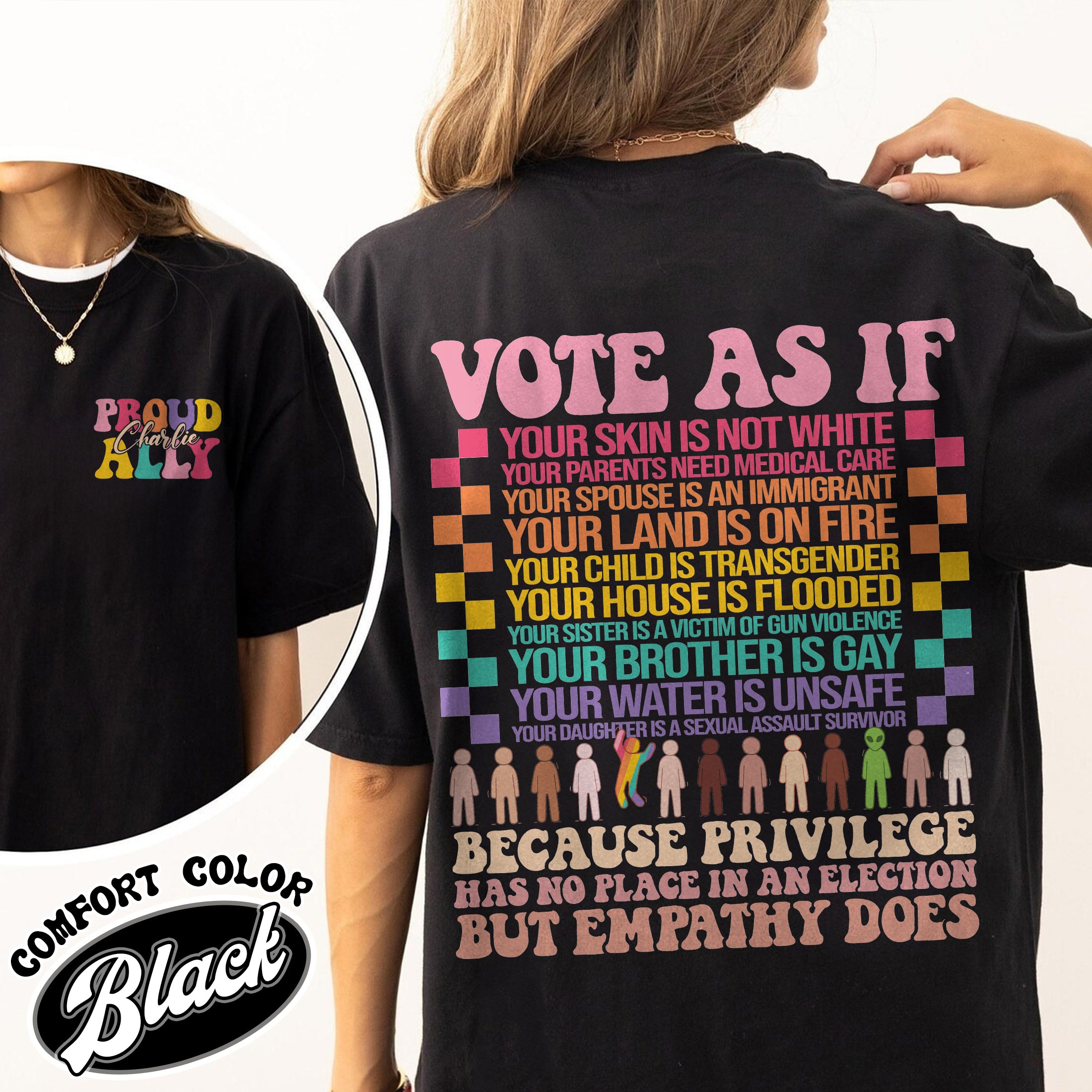 Vote As if Comfort Colors Shirt - Vintage LGBTQ Womens Pride 2024 T-Shirt Proud Ally Vote Shirt 5 vote as if comfort colors shirt vintage lgbtq womens pride 2024 t shirt proud ally vote shirt 9pars