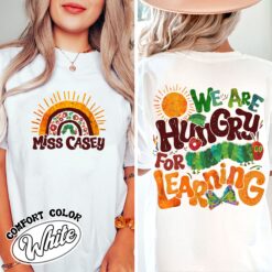 we are hungry for knowledge comfort colors shirt vintage funny teacher womens back to school t shirt book lover gift 4b1c7