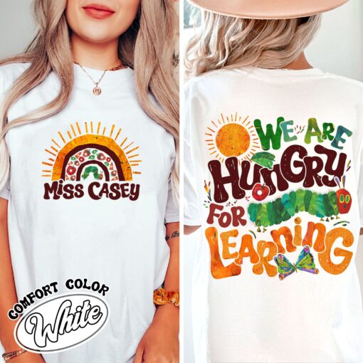 we are hungry for knowledge comfort colors shirt vintage funny teacher womens back to school t shirt book lover gift 4b1c7