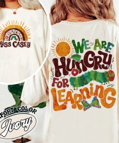 we are hungry for knowledge comfort colors shirt vintage funny teacher womens back to school t shirt book lover gift cnbki