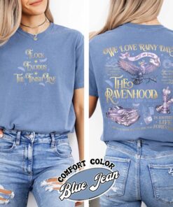 we love rainy days shirt vintage romance book lover womens t shirt rainy days bookish gift tee 2lz0g