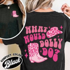 what would dolly do comfort color shirt vintage dolly christmas womens t shirt holly dolly western christmas tee 09p67