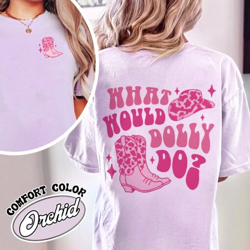 what would dolly do comfort color shirt vintage dolly christmas womens t shirt holly dolly western christmas tee 77yi6