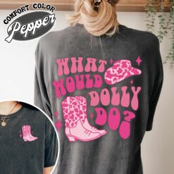 what would dolly do comfort color shirt vintage dolly christmas womens t shirt holly dolly western christmas tee eky6b