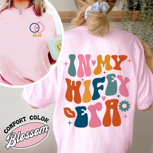 wifey and hubby comfort color shirt vintage wifey hubby womens matching t shirts wifey hubby est set ehn4u