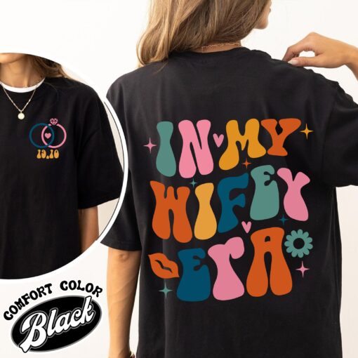 wifey and hubby comfort color shirt vintage wifey hubby womens matching t shirts wifey hubby est set
