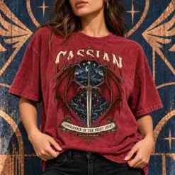 Winged Warrior Starlight Vintage Bookish Tee