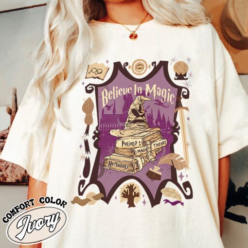 wizard castle book comfort color shirt vintage wizard school womens book lover t shirt wizarding world tee sknmd