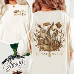 wizard castle book comfort color shirt vintage wizard school womens hp inspired birthday t shirt book lover gift epsxy
