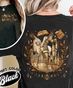 wizard castle book comfort color shirt vintage wizard school womens hp inspired birthday t shirt book lover gift opda3