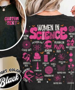 women in science sweatshirt vintage women empowerment feminist science lover womens t shirt phd gift 7vr4w