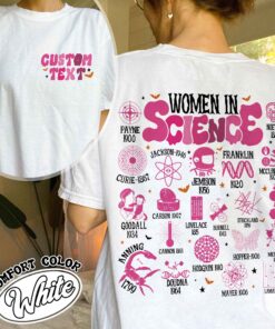 women in science sweatshirt vintage women empowerment feminist science lover womens t shirt phd gift hedtm