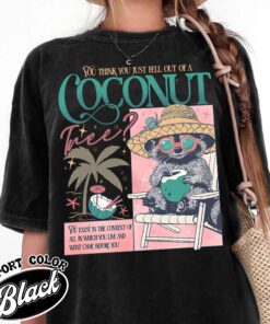 you think you just fall out of a coconut tree t shirt vintage election 2024 womens democrat t shirt coconut tree roevember shirt bjvlu