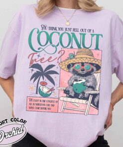 you think you just fall out of a coconut tree t shirt vintage election 2024 womens democrat t shirt coconut tree roevember shirt cboli