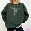 1995 birth year sweatshirt for 30th birthday celebration matching party outfit coquette crewneck tying up my twenties mztfq scaled