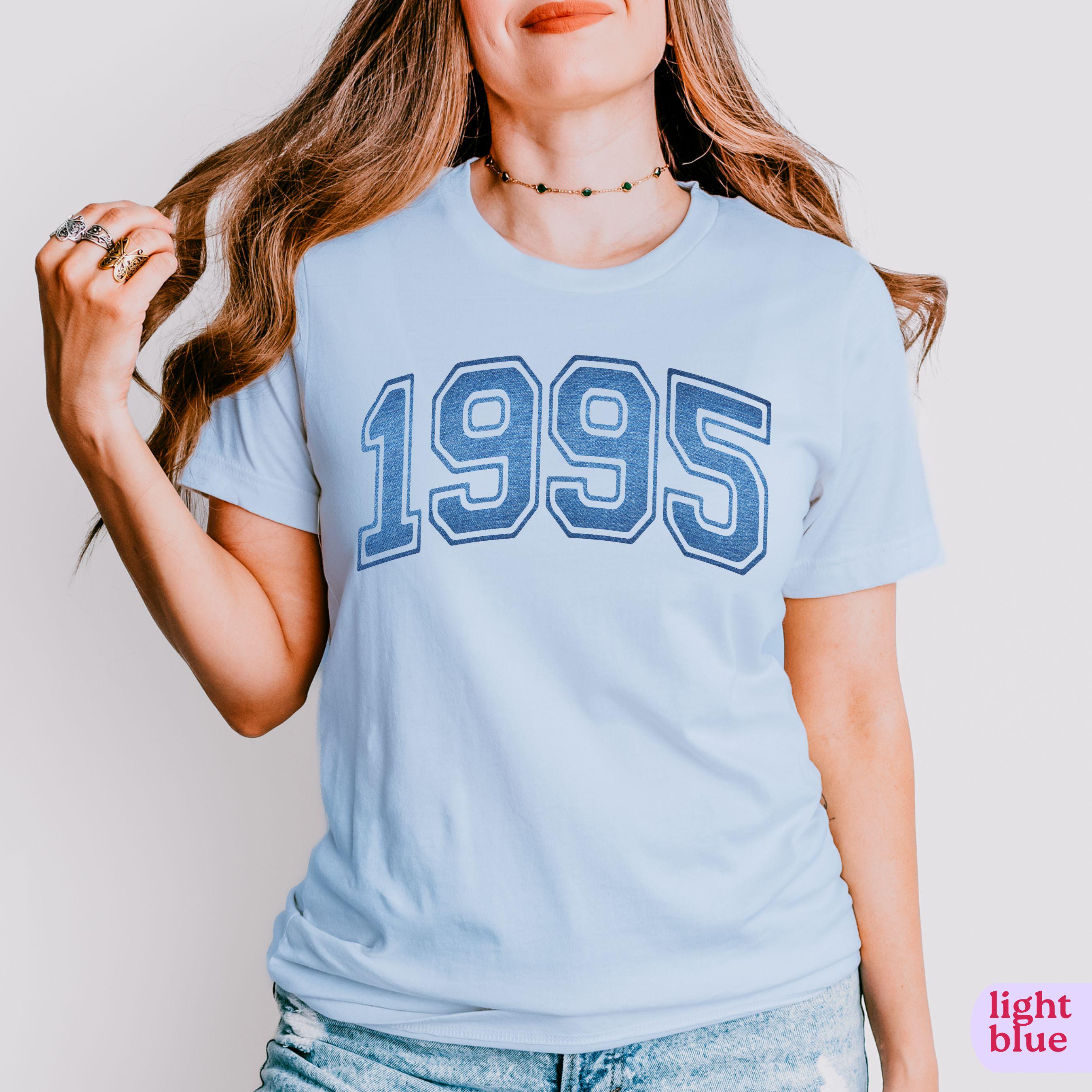 1995 birthday shirt for 30th birthday celebration vintage tee gift for born in 1995 party outfit and birth year t shirt h7pkp scaled