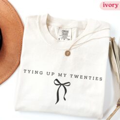 30th birthday shirt tying up my twenties vintage 1995 birth year tee comfortable party outfit for women i1ydt scaled